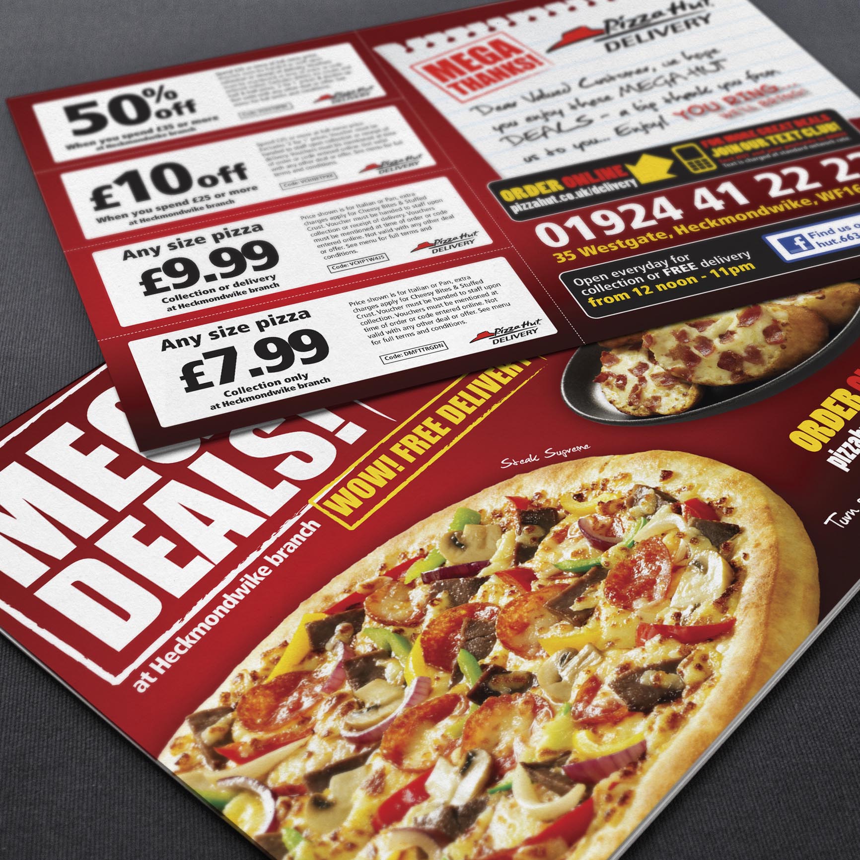 Pizza Hut Discount Cards
